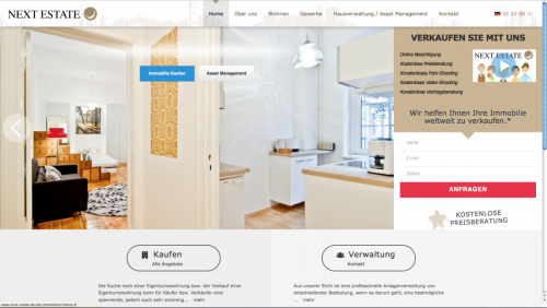 next-estate-website